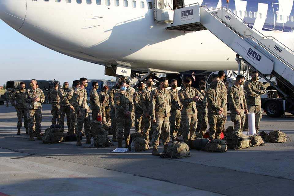 Американские военнослужащие, участвующие в программе «Достойный партнер 2020», прибыли в Грузию