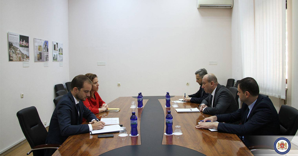 Alexandre Khvtisiashvili met with the Deputy Head of the EU Delegation to Georgia