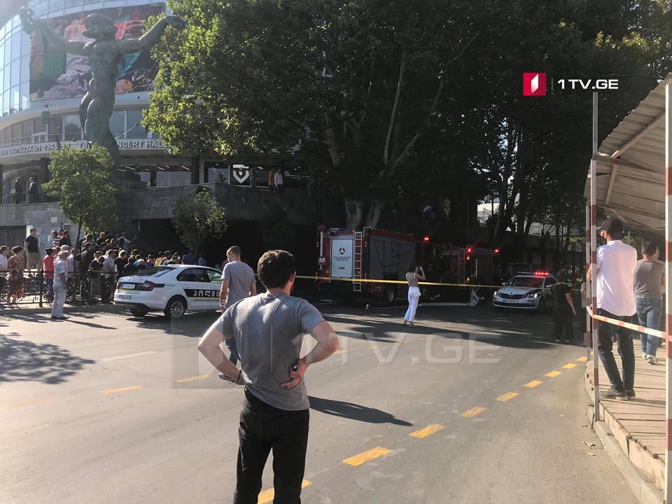 В Тбилиси, рядом с Филармонией прогремел взрыв