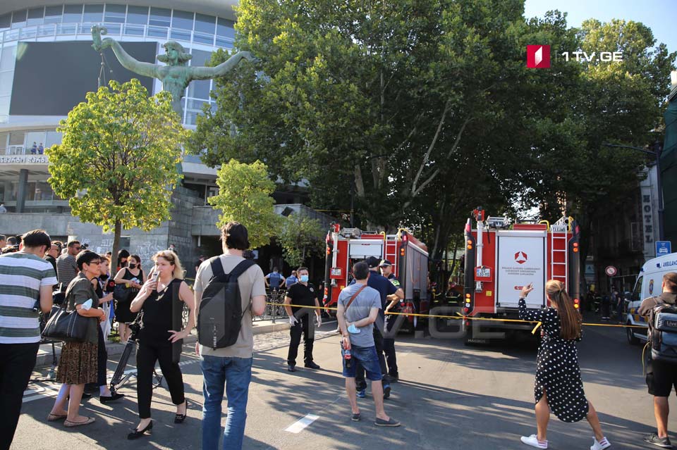 Explosion at Tbilisi Concert Hall [Photos]