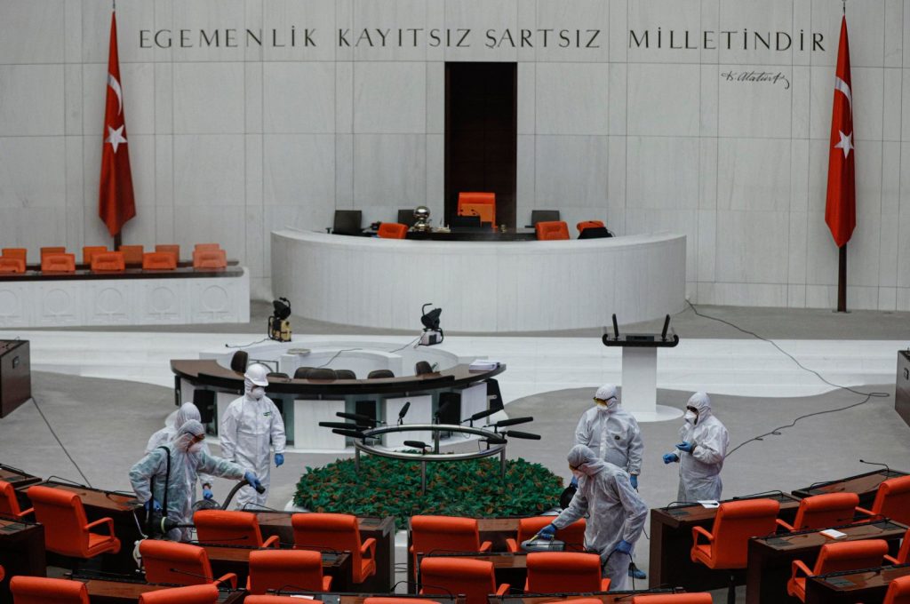 Թուրքիայի խորհրդարանում արձանագրվել է կորոնավիրուսով վարակման 44 դեպք