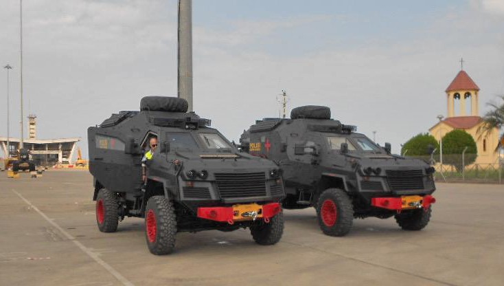 Delta sends armored medical evacuation vehicles to Indonesia