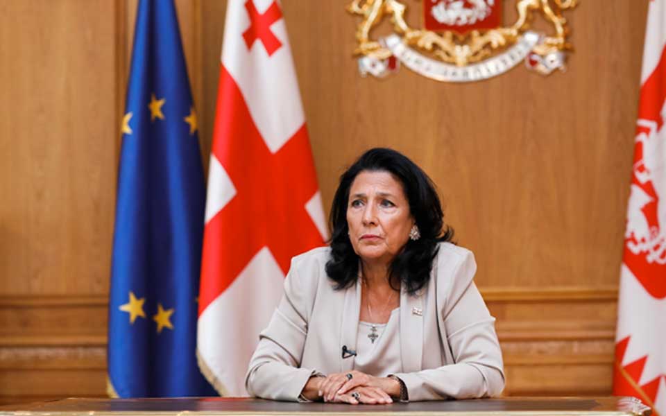 Salome Zurabishvili addressed world leaders at UN high-level meeting