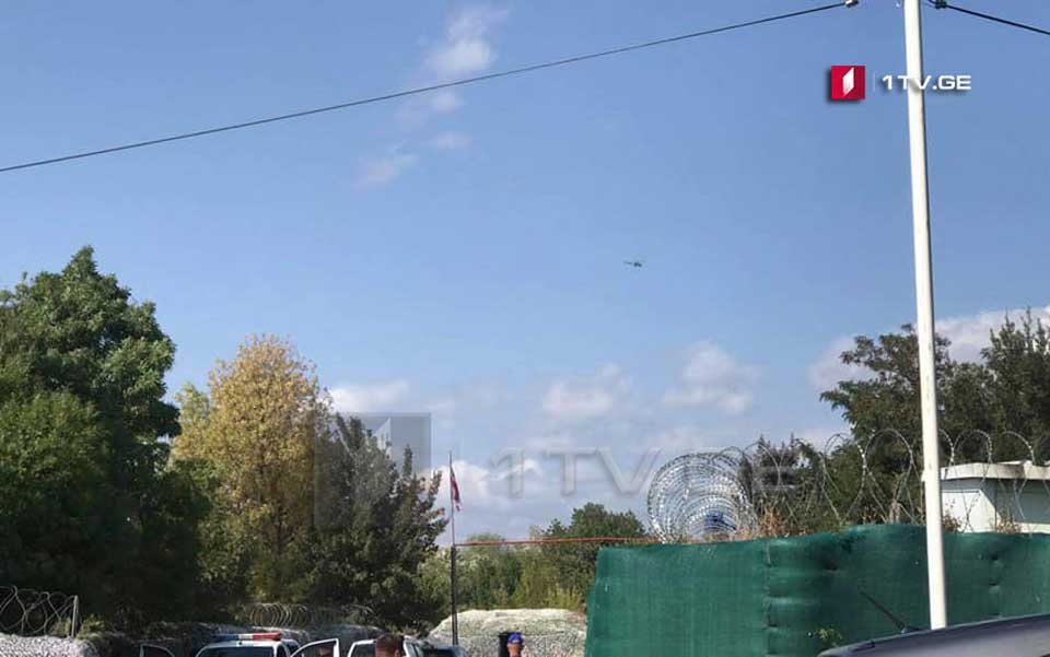 Российский военный вертолет нарушил воздушное пространство Грузии во время заседания Группы по превенции инцидентов в Эргнети