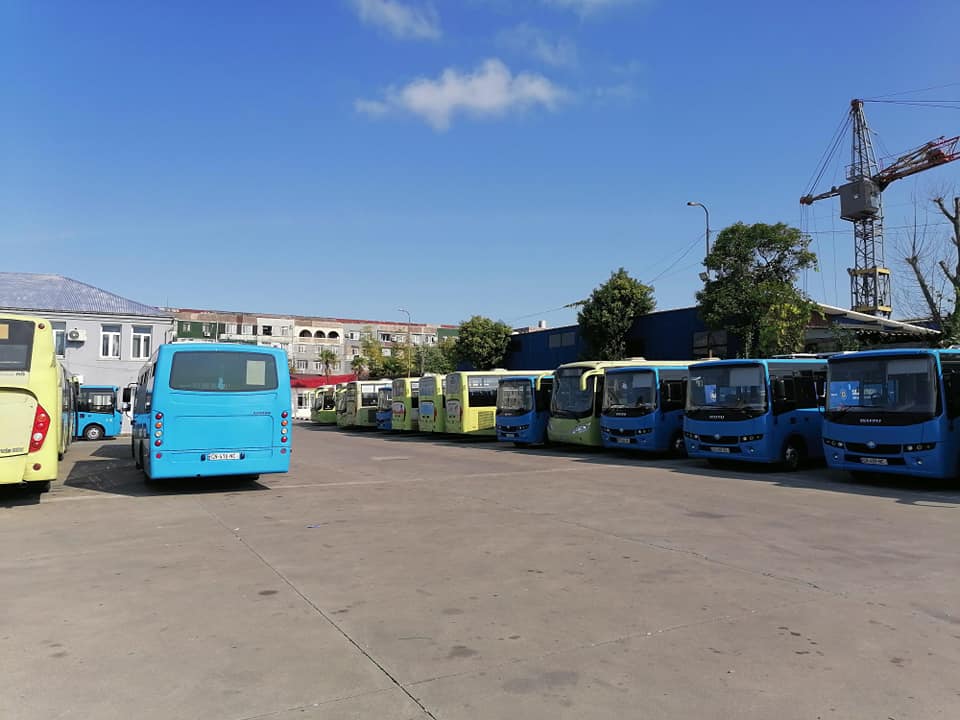 Public transport stops running in Batumi