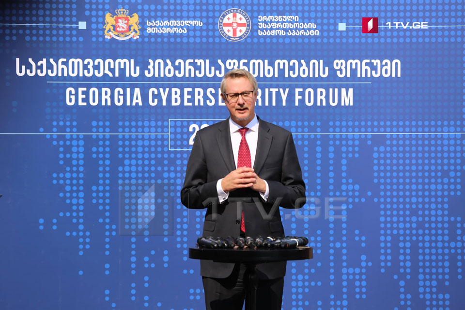 Карл Харцель - Мы работаем с грузинскими партнерами над укреплением кибербезопасности в стране, Грузия прошла долгий путь в достижении доверия в этой сфере