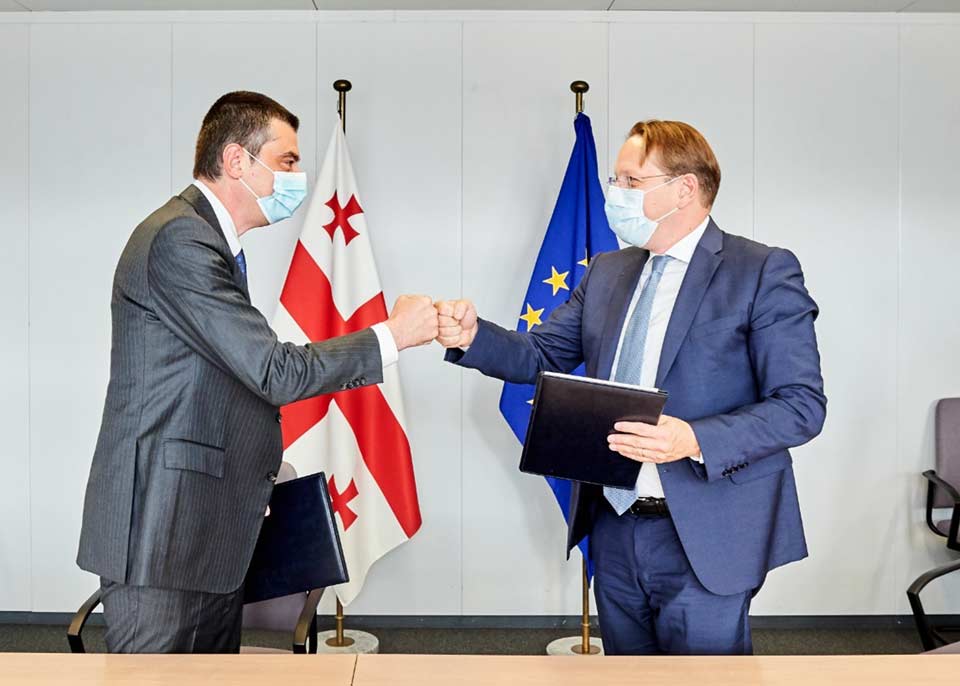 EU and Georgia sign financing agreements for COVID-19 Recovery worth €129 million