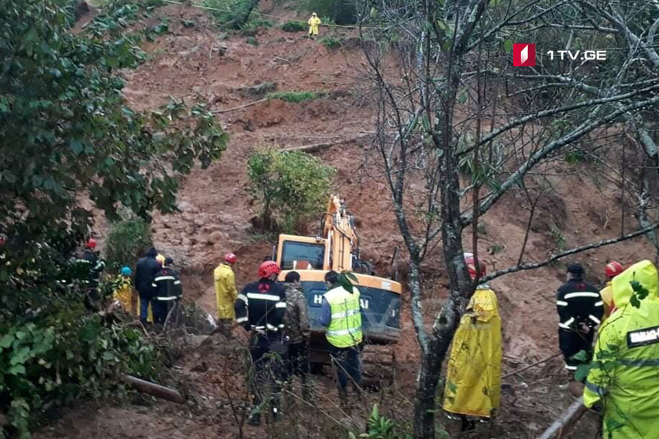 Rescuers found another dead person trapped under debris after landslide in village Jocho