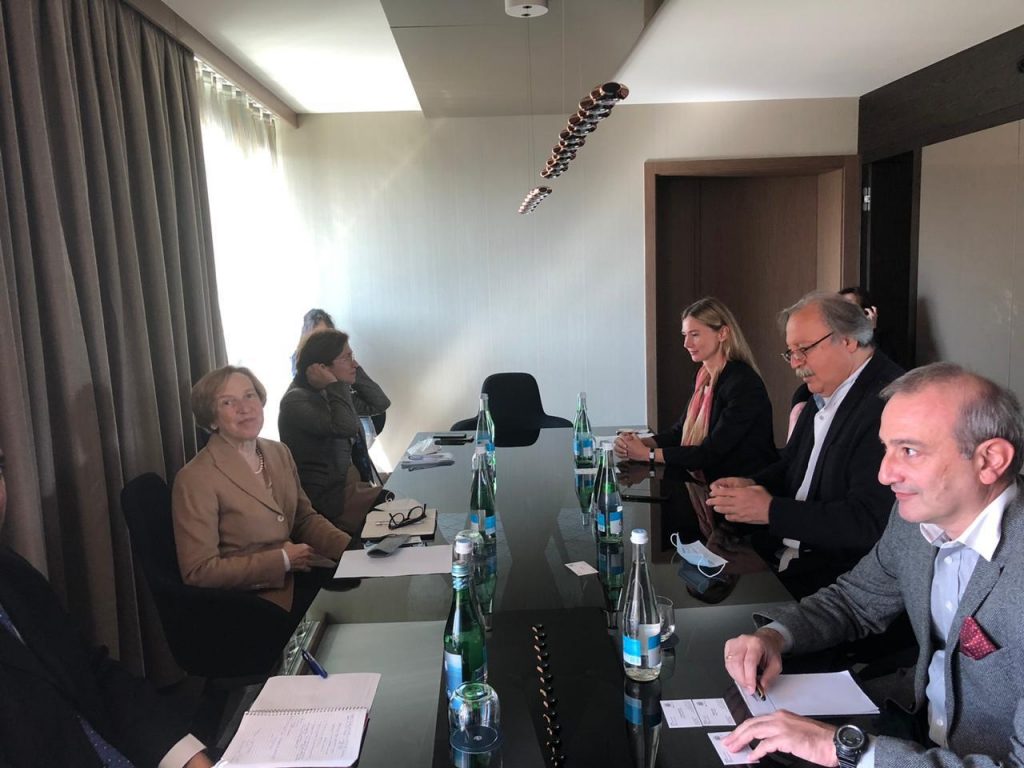 Representatives of National Movement meet with Head of OSCE/ODIHR observer mission