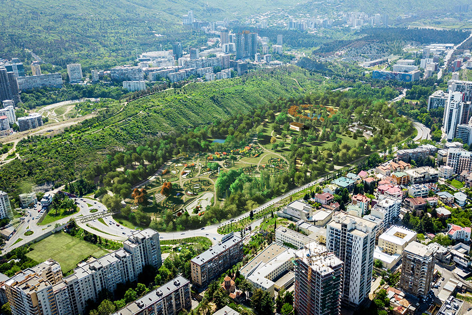 Как будет выглядеть Центральный парк Тбилиси [фото]