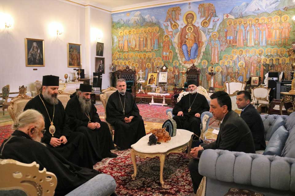 Илия II встретился с послом Азербайджана