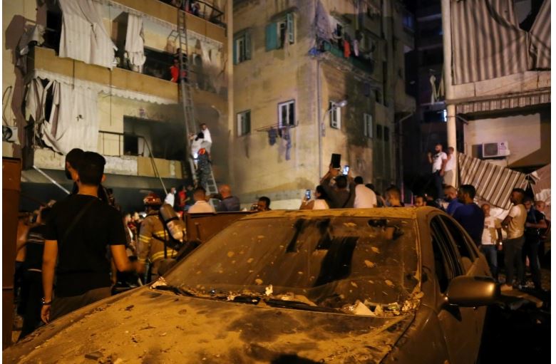 В Бейруте погибли четыре человека в результате взрыва топливного бака