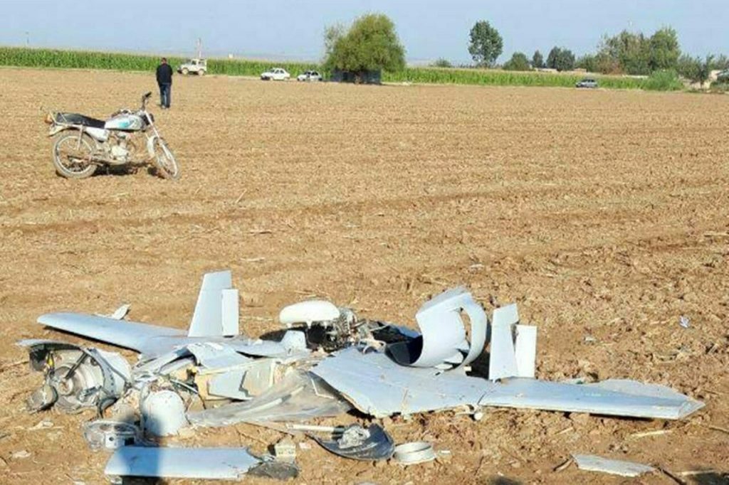 Drone Crashes in Northwestern Iran near Karabakh Battlefield
