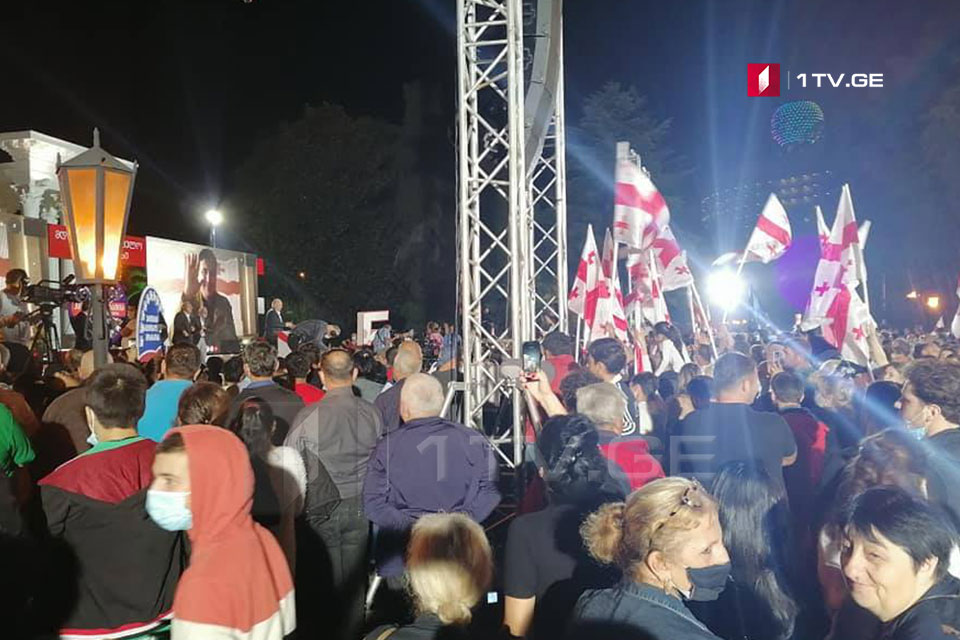 Batumi Bulvarında "Milli Hərəkat" majoritar deputatlığa namizədlərini və seçki proqramını təqdim etdi