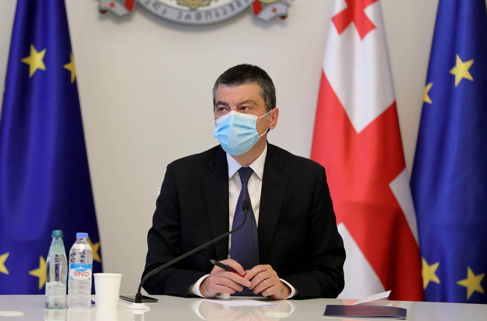 Georgian PM: Mask-wearing rate to increase to 90-95% to open economy