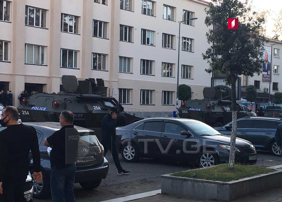 Minister of Internal Affairs arrives in Zugdidi