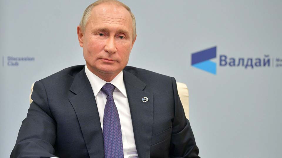 Владимир Путин  -  Аахыҵ Кавкази Ааигәатә Мрагылареи рҿы  аҭагылазаашьа аицәахара аганахьала  уажәгьы ашәарҭара иҟоуп