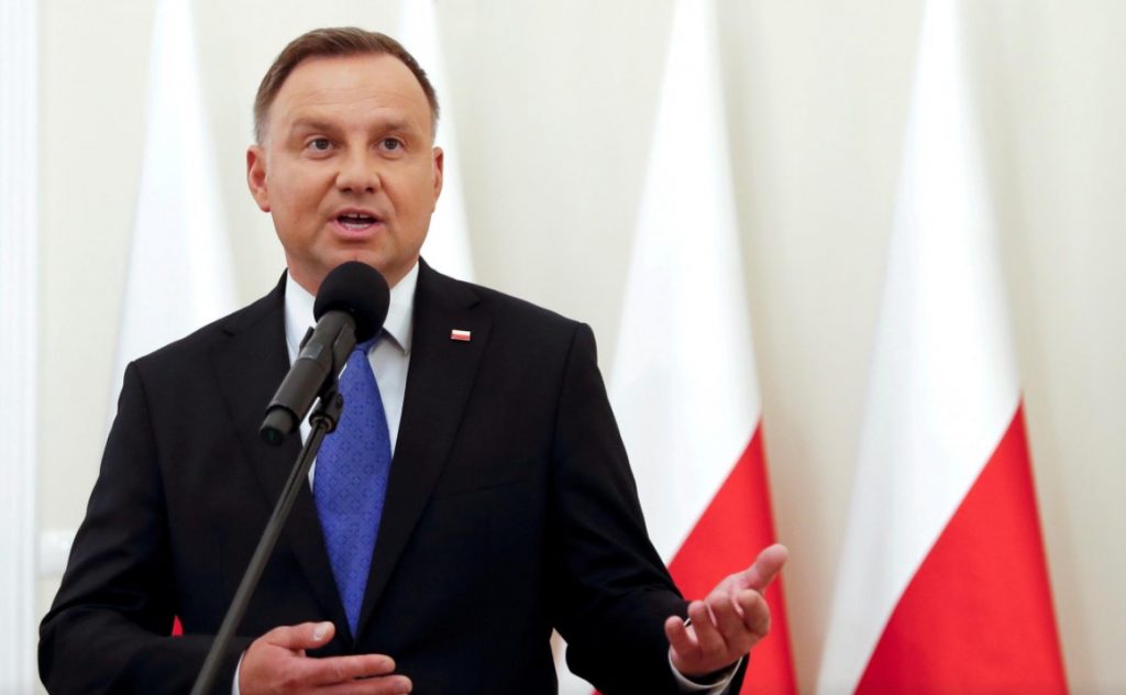 У президента Польши Анджея Дуды подтвердился коронавирус