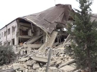 Չճանաչված Լեռնային Ղարաբաղի ներկայացուցիչները հաղորդում են Շուշի քաղաքի ռմբակոծության մասին