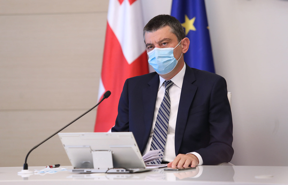 Georgian Prime Minister recovers from coronavirus
