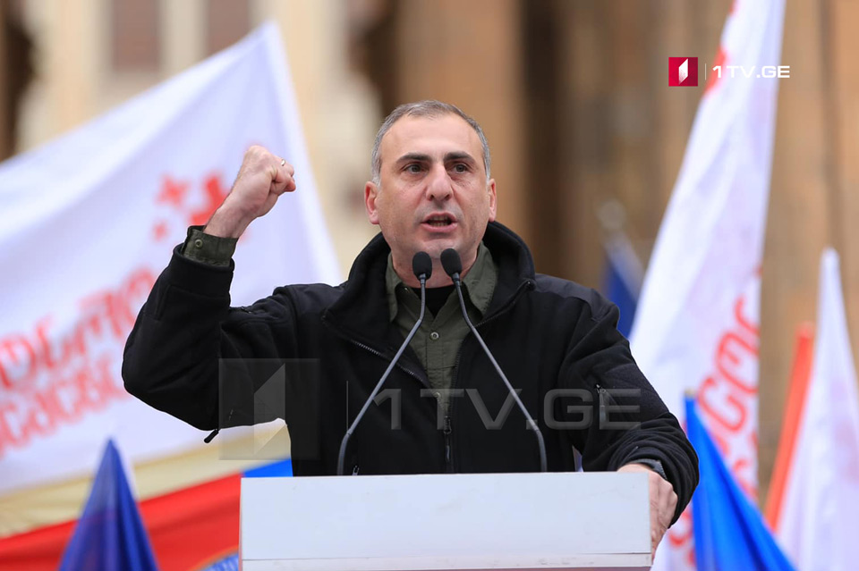 Aleko Elisashvili – Today we are all here as members of one big party, motherland
