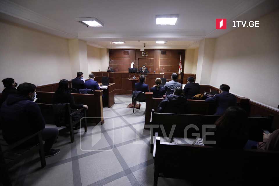 Court discussing revision of measure of restraint for Iveri Melashvili, Natalia Ilychova