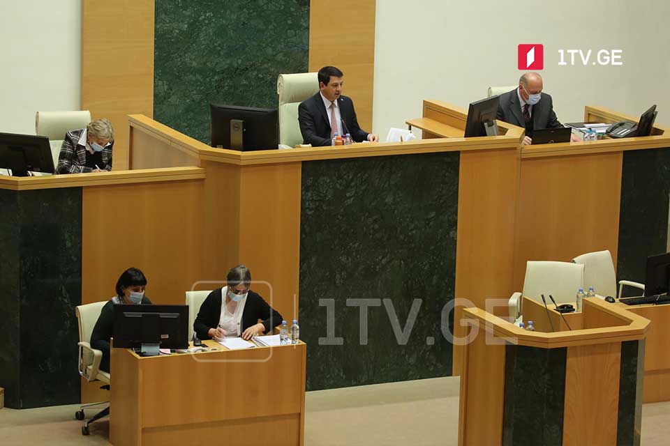 Georgian Parliament elects Chairman, Deputies