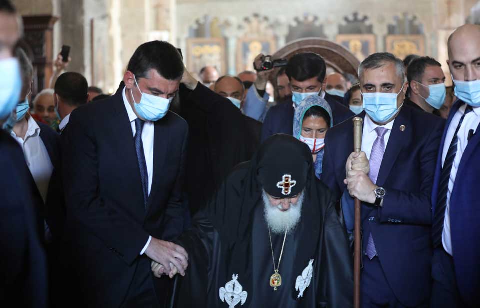 Catholicos-Patriarch of All Georgia Ilia II turned 88