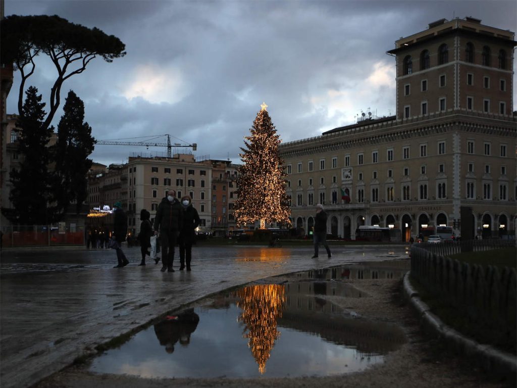 После праздников всеобщий карантин в Италии будет сохраняться в выходные дни