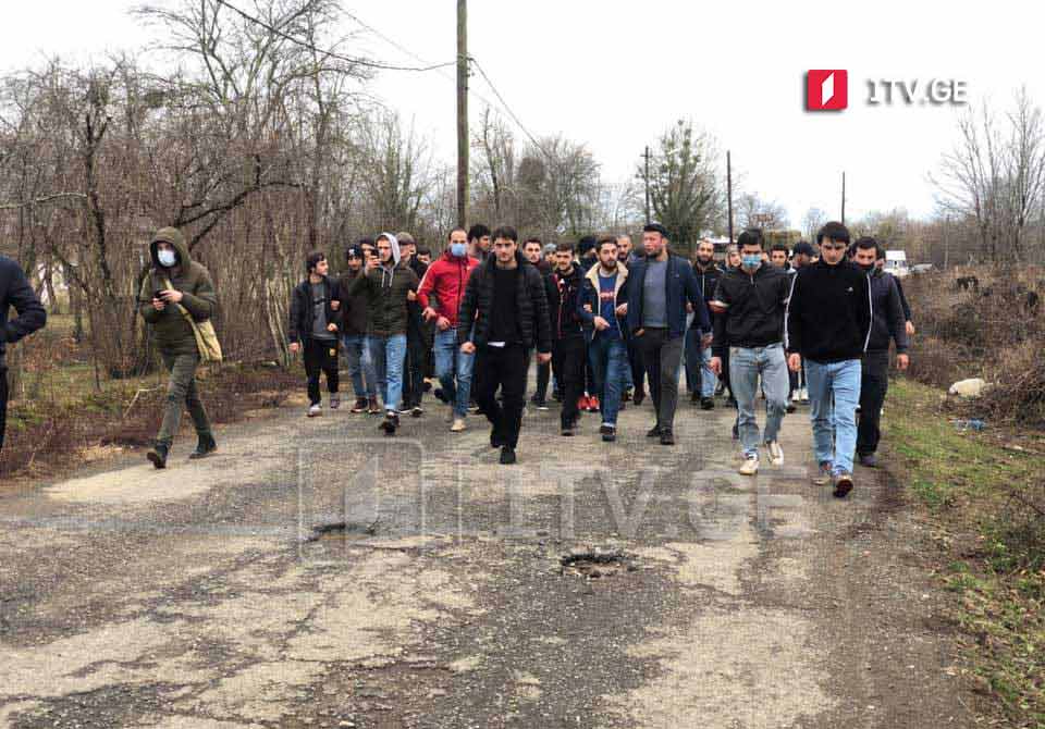 Ситуация в селе Букнари Чохатаурского муниципалитета к этому времени  спокойная