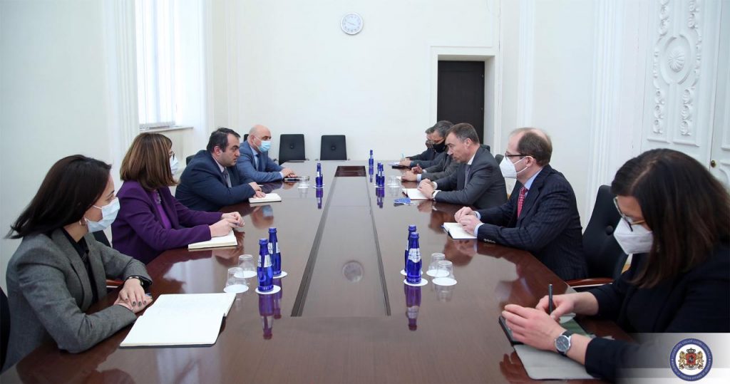 EU Special Representative, Georgian Deputy FM meet