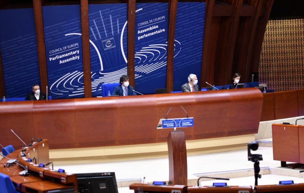 Եվրոպայի խորհրդի խորհրդարանական վեհաժողովի ձմեռային նստաշրջանի լիագումար նիստը վարում է Իրակլի Կոբախիձեն