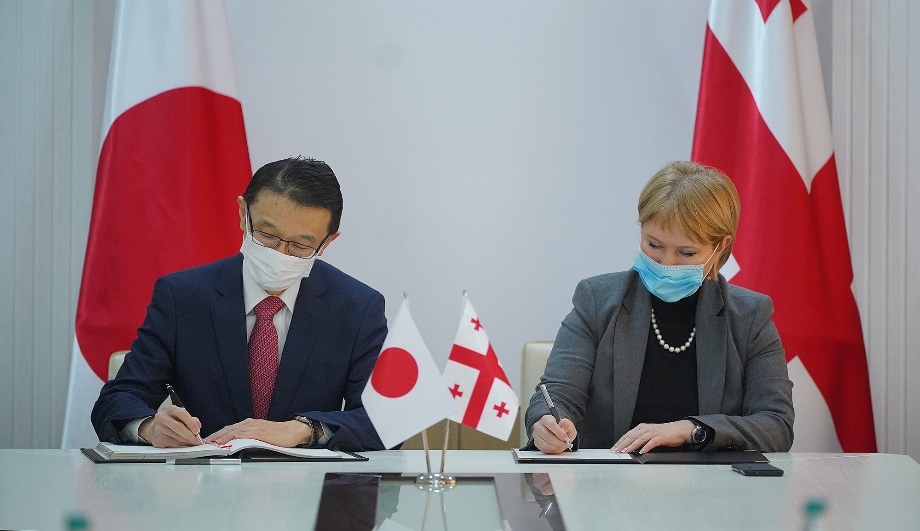 Georgia and Japan sign agreements on investments protection, evasion of double taxation