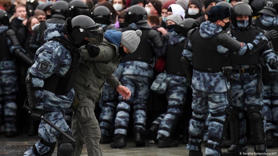 Ռուսաստանում Ալեքսեյ Նավալնիին սատարող ցույցերին ձերբակալվել է 4 027 մարդ