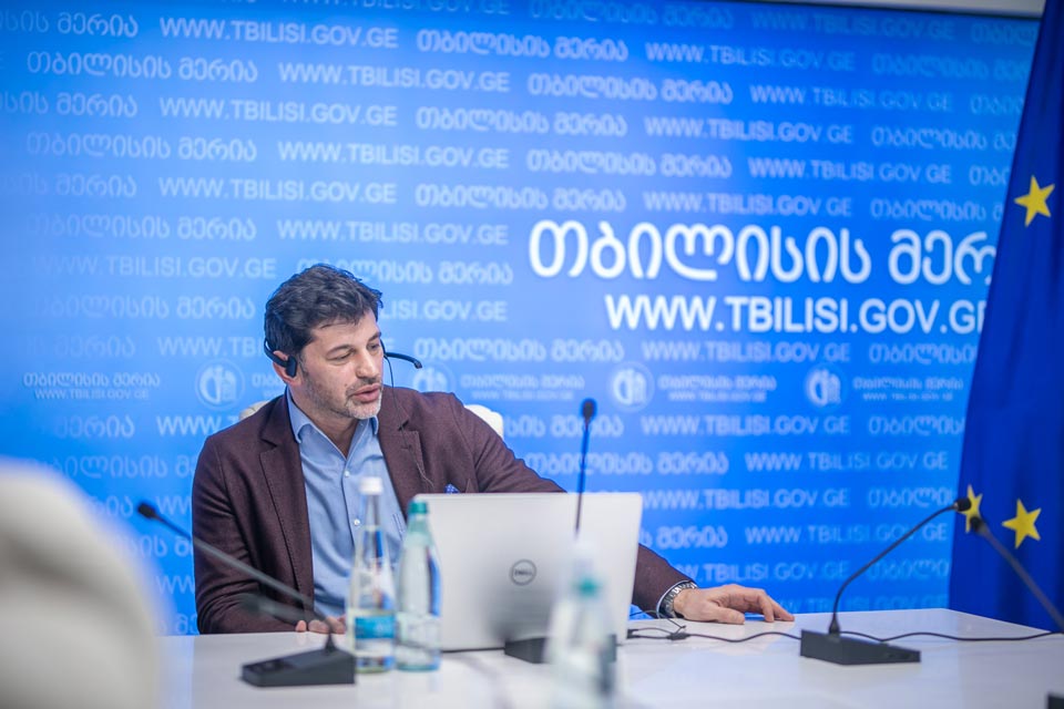 Tbilisi Mayor, EBRD President to hold virtual meeting
