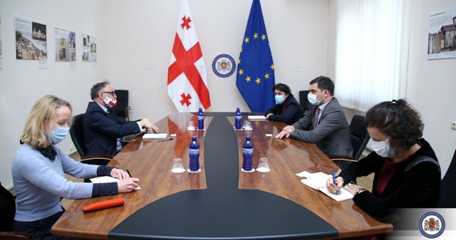 Georgian Deputy Foreign Minister, British Ambassador meet