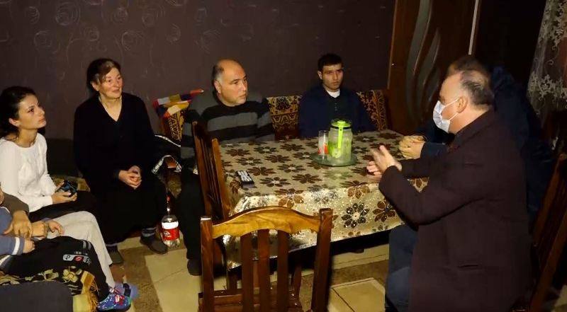 Представители СГБ встретились с членами семьи Зазы Гахеладзе