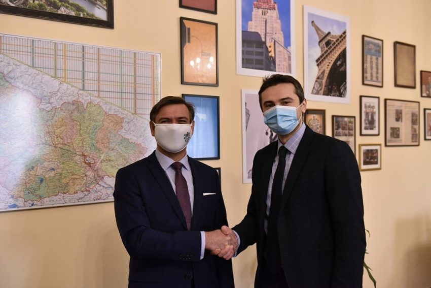 Georgian Vice Speaker, Czech Ambassador meet