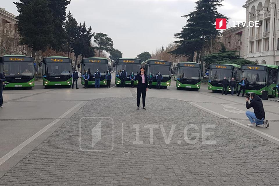 Rustavidə yeni avtobuslar hərəkət edəcəklər