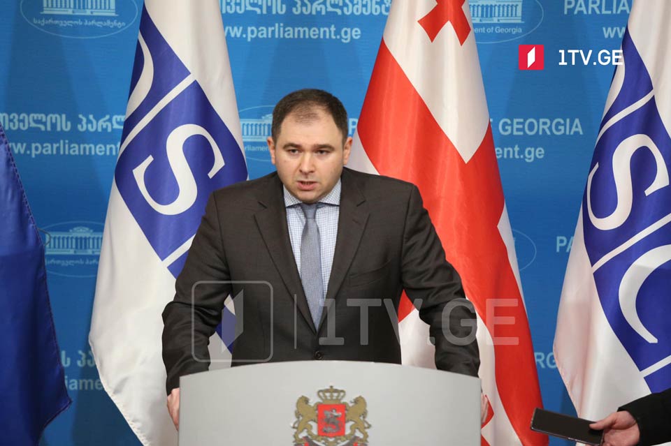 GD MP Samkharadze: No wonder when UNM chair behaves like this, members down the rank follow suit