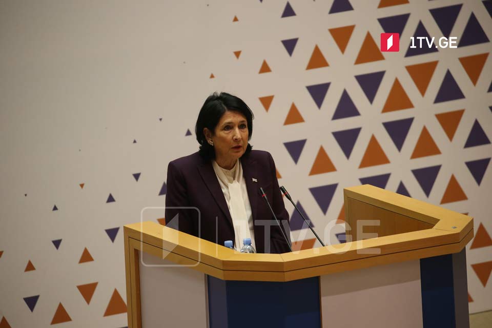 Саломе Зурабишвили - Путь к успеху проходит только через единство и согласованные шаги для достижения цели