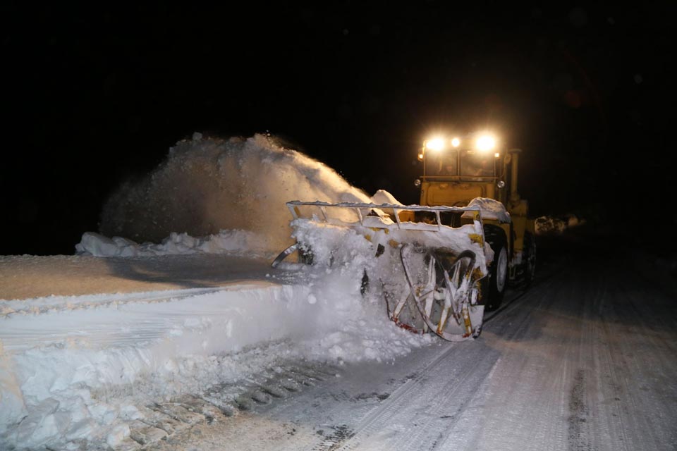 Traffic movement prohibited at Gudauri-Kobi road section