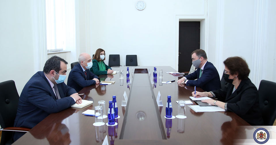 Georgian FM met co-chairs of Geneva Talks