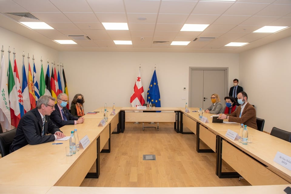 Special envoy of EUCO President meets ISFED representatives