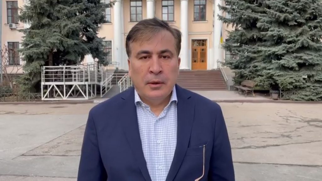 Михаил Саакашвили призывает "ЕНД" подписать документ Шарля Мишеля после освобождения Ники Мелия и войти в парламент