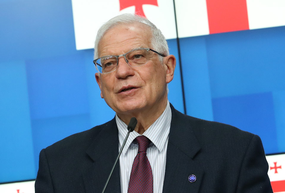 EU High Representative Borrell assured President Zourabichvili of readiness to strengthen Georgia’s resilience