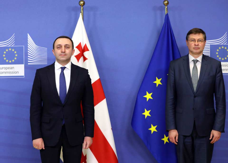 PM Gharibashvili meets with EU Commission Vice-President