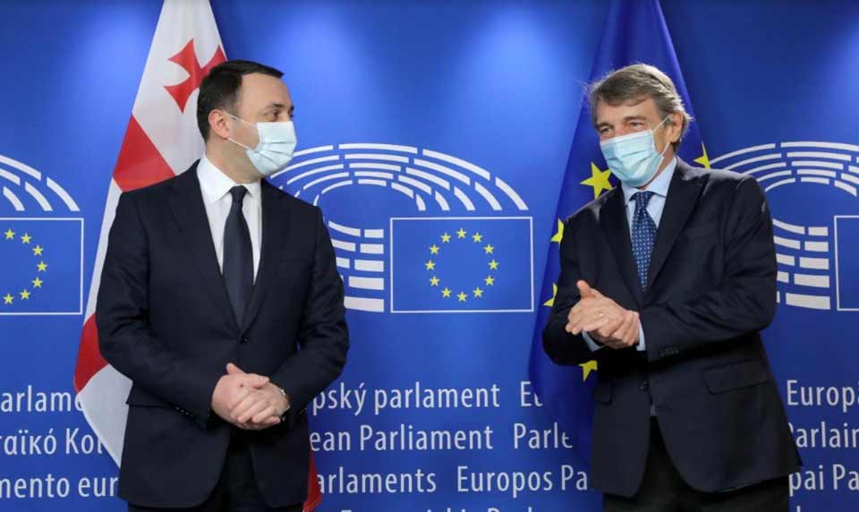 Georgian PM meets European Parliament President