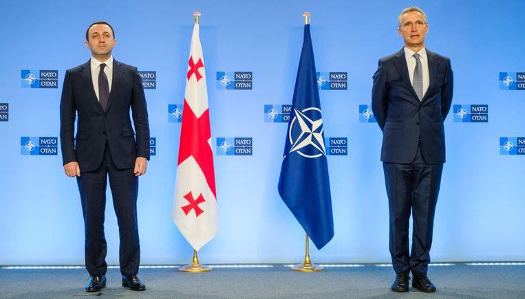 NATO SG to meet Georgian PM today