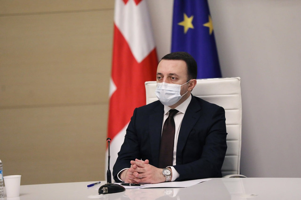 PM Garibashvili contracts Covid-19